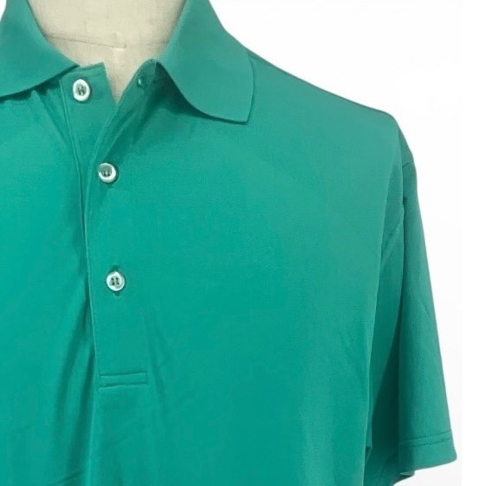 Enhanced Performance Wear Mens Golf Polo Shirt Emerald Green XL‎ ES400 NWT
